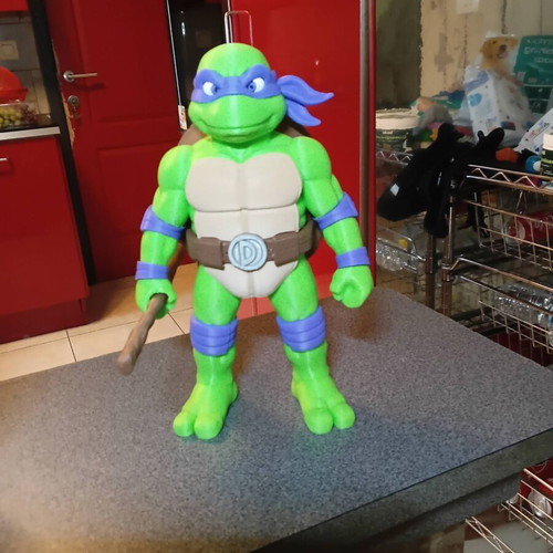 Donatello figure 19 cm, 3D printed plastic