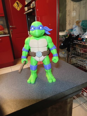 Donatello figure 19 cm, 3D printed plastic