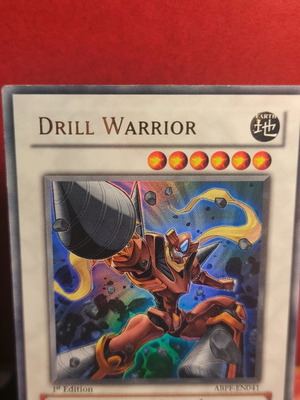 Drill Warrior Yugioh 1st Edition ultra rare σαν καινούργιο
