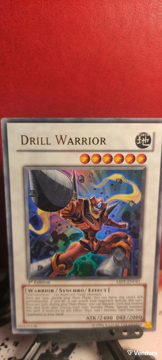 Drill Warrior 1st Edition Ultra Rare Yugioh - 5,99 - Vendora.cy Drill Warrior 1st Edition Ultra Rare Yugioh - 5,99 - Vendora.cy
