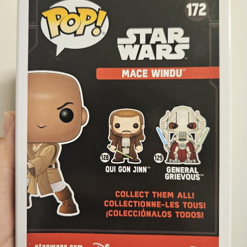 Mace Windu #172 Funko Pop Special Edition like new with box