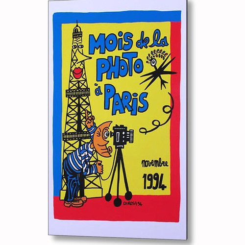 Mois de la PHOTO a PARIS Retro Poster new