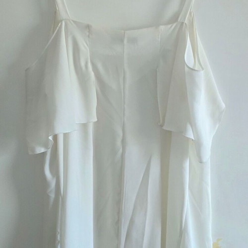 White airy top Siderati size XXL