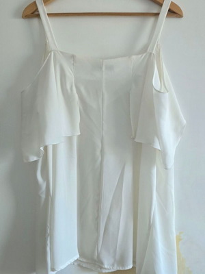 White airy top Siderati size XXL