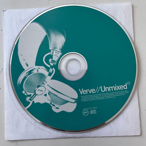 Verve Unmixed Jazz compilation CD used