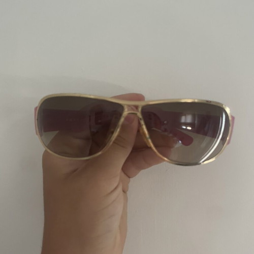 Prada sunglasses, pink and gold