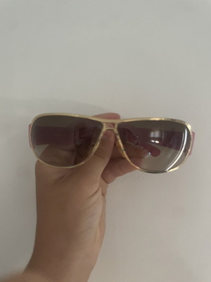 Prada sunglasses, pink and gold
