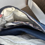 Changing bag used, shoulder type