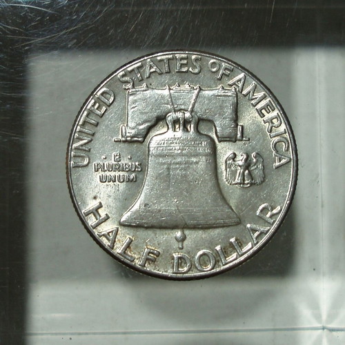 Silver ½ Dollar 1963 Franklin Half Dollar used