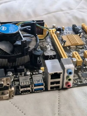 Asus H81M-Plus μητρική με i7-4790K και 16GB DDR3 RAM