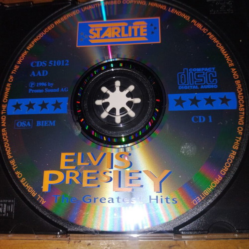 Elvis Presley Greatest Hits CD like new, rock