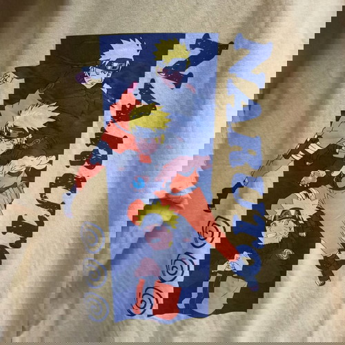 Naruto Shippuden тениска като ново, размер L, цветен