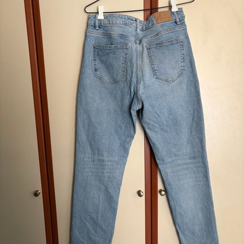 Zara jeans size 40 like new, high waist, blue