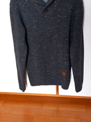 Petrol Industries men's sweater size M gray like new