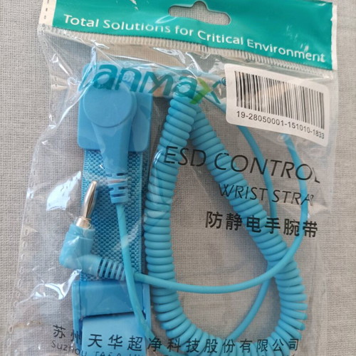 Antistatic wrist strap new for protection against static electricity