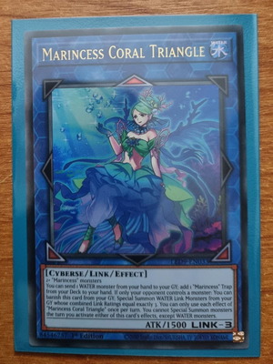 Marincess Coral Triangle LED9 near mint, Ultra Rare 1st edition