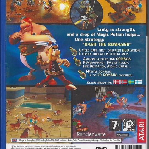Asterix & Obelix XXL PlayStation 2 like new
