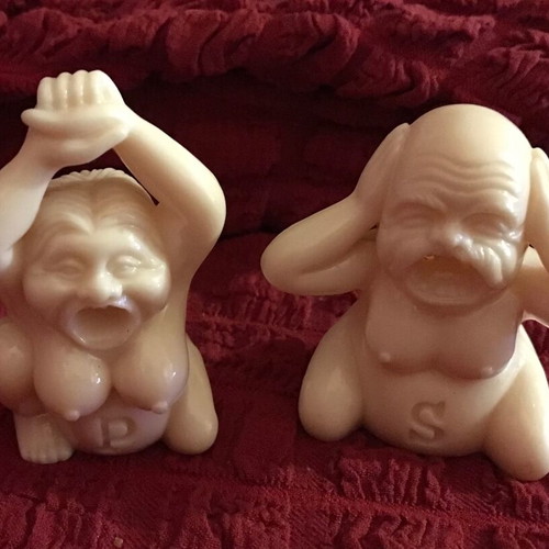 Vintage salt and pepper shakers collectible, new