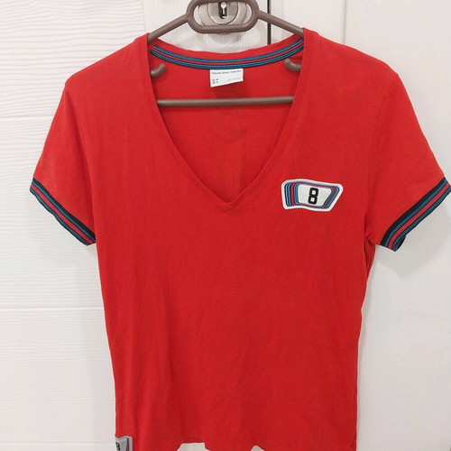 Porsche Martini Racing women's t-shirt size S red like new