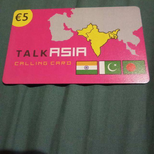 Talk Asia Altec calling card dummy new