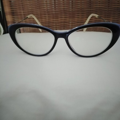 Just Cavalli women's cat eye glasses like new, blue frame