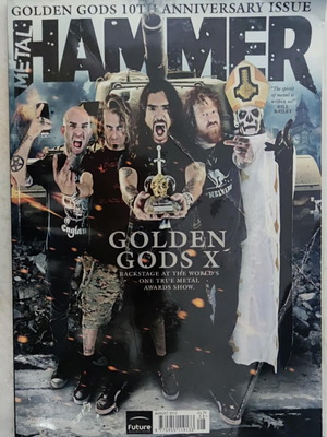Metal Hammer magazine used, issue 233, August 2012