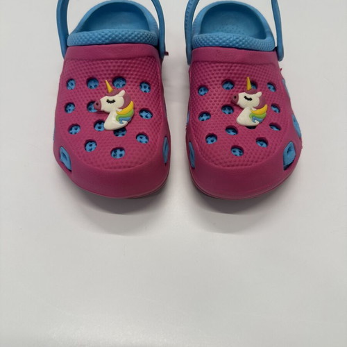 Children's Crocs size 32, pink and blue