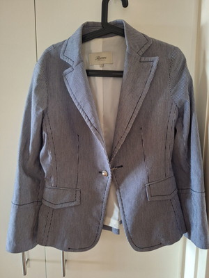 Rococo jacket like new, size S-M, white and blue
