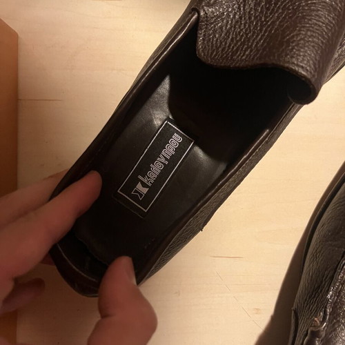 Kalogirou men's loafers used, size 43.5, large fit