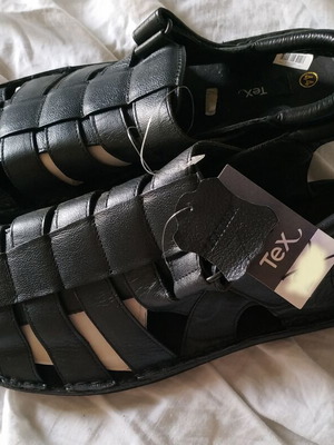 New leather sandals TEX size 44
