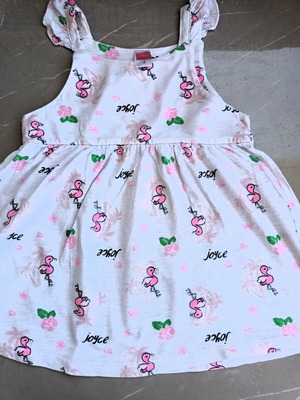 Joyce φόρεμα μεταχειρισμένο για κορίτσι 3 ετών, άσπρο πολύχρωμο