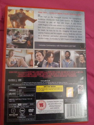 Pineapple Express DVD like new, comedy, subbed