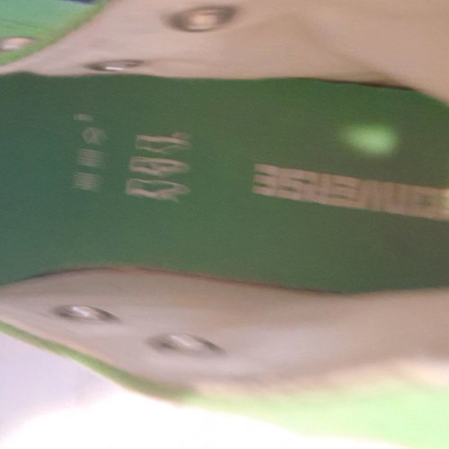 Converse sneakers used, green, size 36.5
