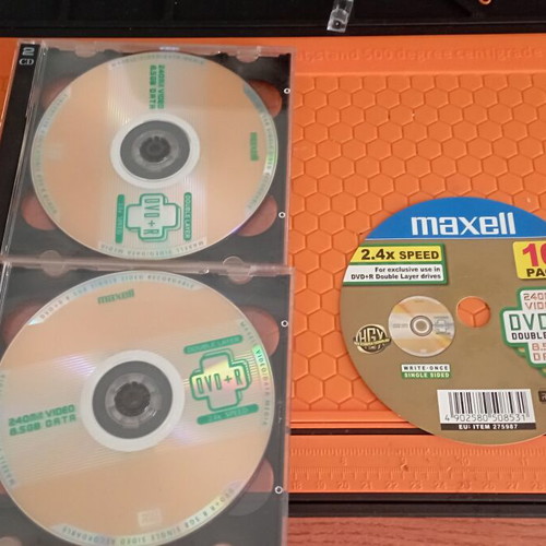 Maxell DVD+R Double Layer 8.5GB set of 4