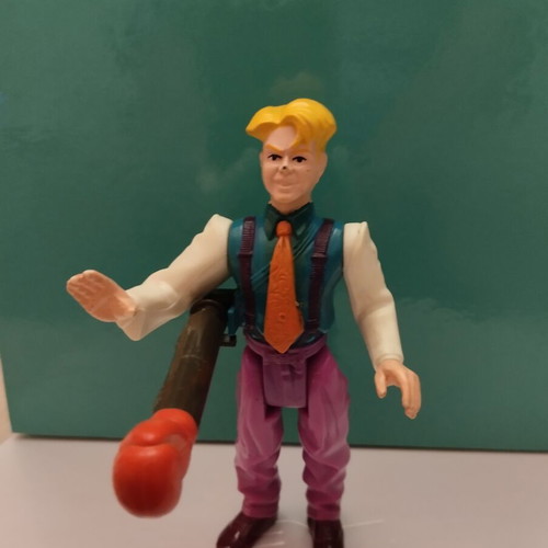 Vintage Horage IQ Boothroyd figure James Bond Jr. 1990 used with accessories