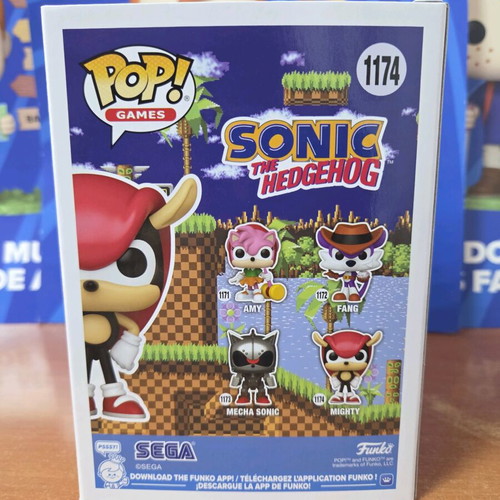 Funko Pop Games Sonic Mighty new figure