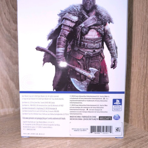 God of War Ragnarök Kratos action figure new, collectible