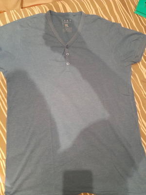 Men's T-shirt XL used, blue H&M