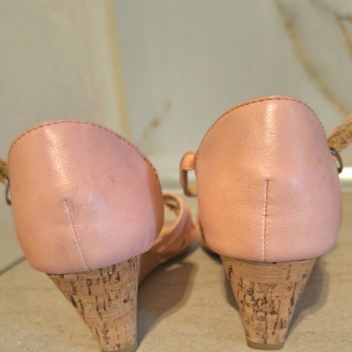 Famous dance shoes size 38 like new, beige