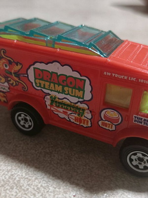 Matchbox Food Truck Dragon κόκκινο Diecast βαν μεταχειρισμένο