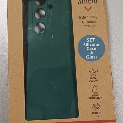 Red Shield Screen Protector for Samsung Galaxy A05s New, Army Green