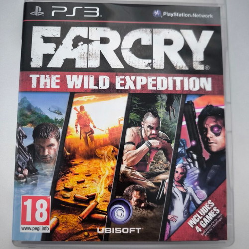 Far Cry The Wild Expedition PS3 game like new, complete collection