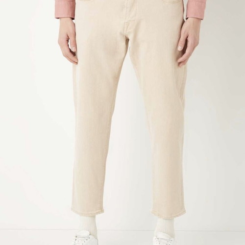 Selected Homme Aldo Relaxed Cropped Jeans new men's cotton pants