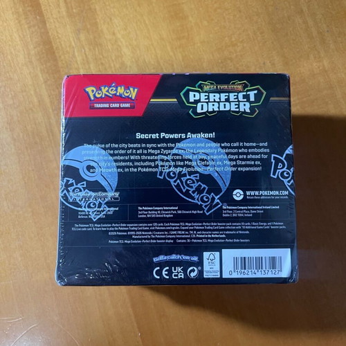 Pokemon Perfect Order TCG Booster Box sealed