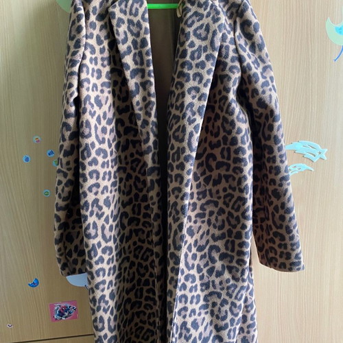 Zara leopard coat unused