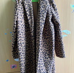 Zara leopard coat unused