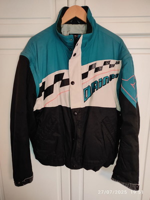 Dainese 90s vintage μπουφάν μεταχειρισμένο, νούμερο 56, πολύχρωμο
