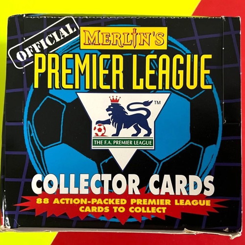 Merlin Premier League 1996-1997 пълен комплект 88 карти като нови