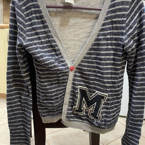Pull & Bear women's cardigan 100% cotton like new, size 28 medium