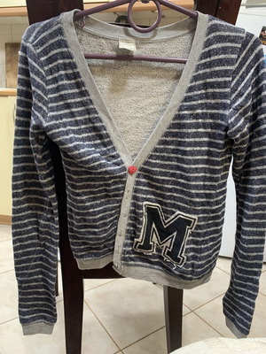 Pull & Bear women's cardigan 100% cotton like new, size 28 medium